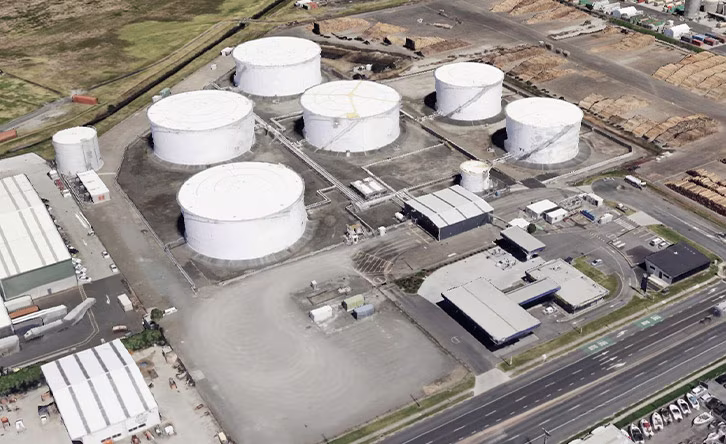 Terminals NZ Bulk Fuel Storage